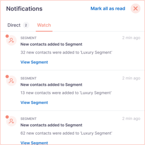 Segment Watch Notifications