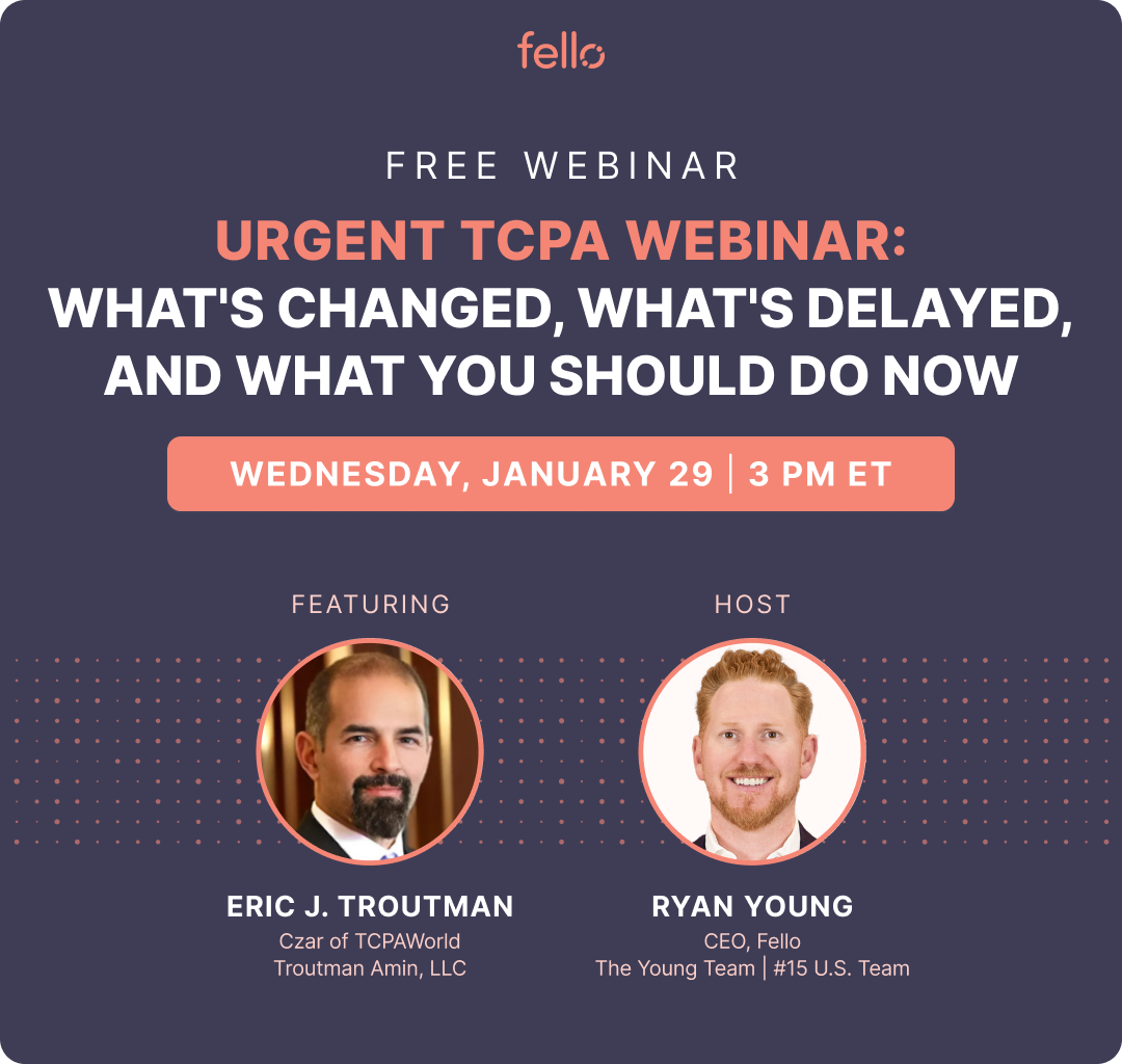 Urgent TCPA Webinar